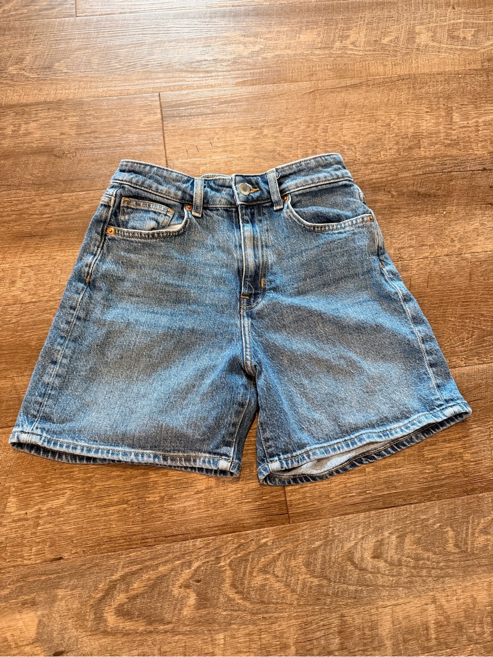 H&M Light Blue Denim Shorts